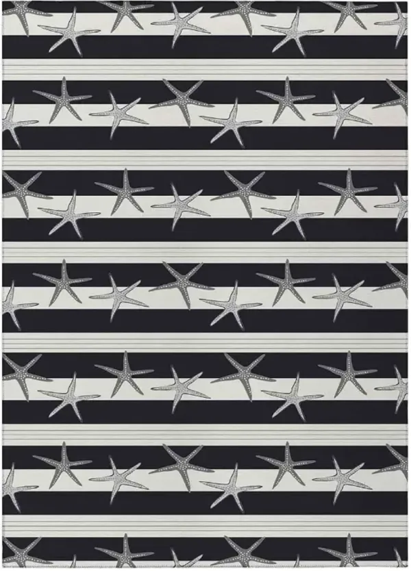 Dalyn Rug Company Seabreeze Black 8'x10' Style 4 Area Rug