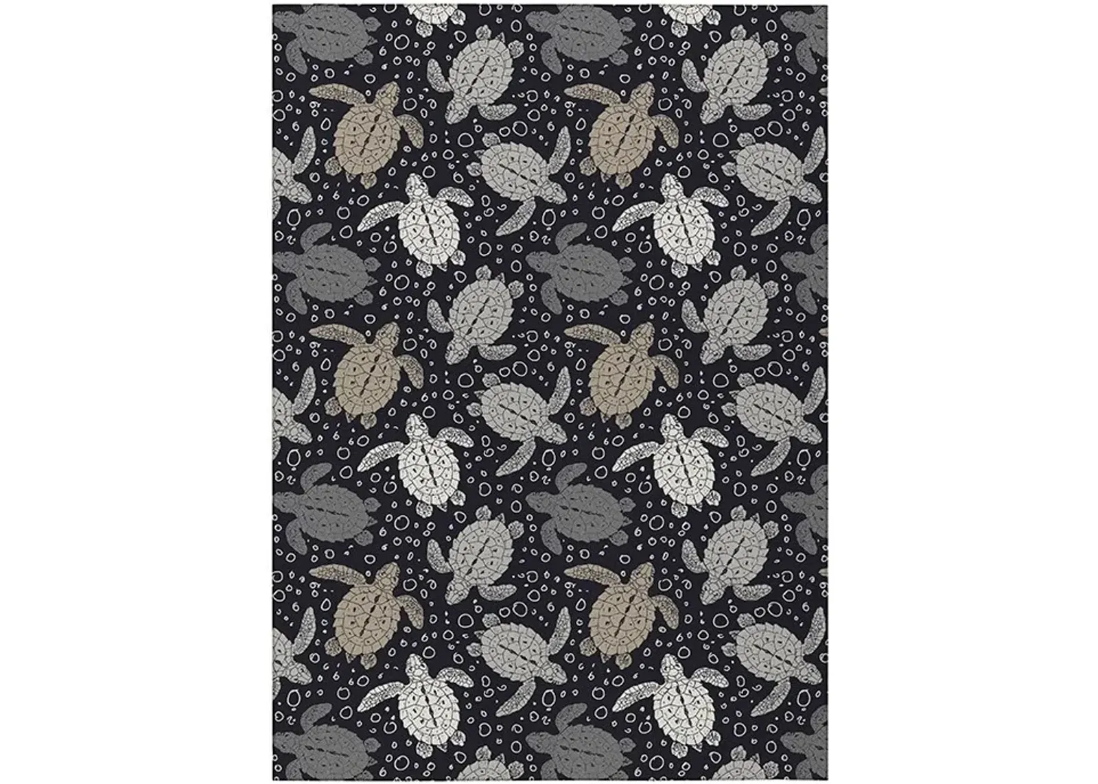 Dalyn Rug Company Seabreeze Black 5'x8' Style 2 Area Rug