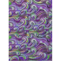 Dalyn Rug Company Seabreeze Violet 5'x8' Style 2 Area Rug