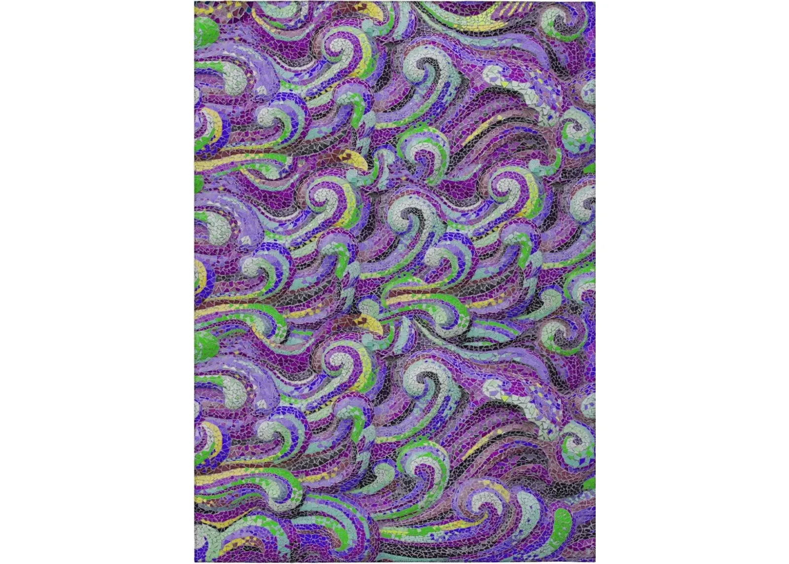 Dalyn Rug Company Seabreeze Violet 5'x8' Style 2 Area Rug