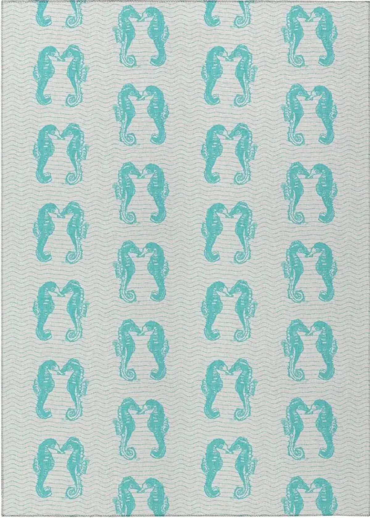 Dalyn Rug Company Seabreeze Teal 5'x8' Style 2 Area Rug