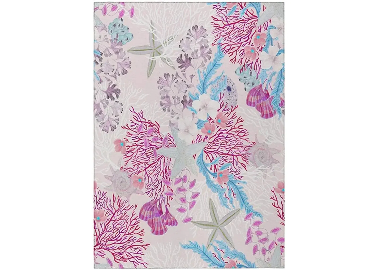 Dalyn Rug Company Seabreeze Blush 5'x8' Style 3 Area Rug