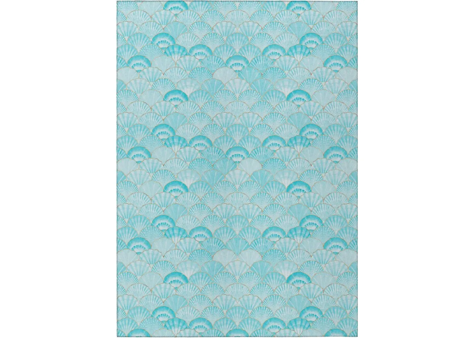 Dalyn Rug Company Seabreeze Teal 5'x8' Style 5 Area Rug