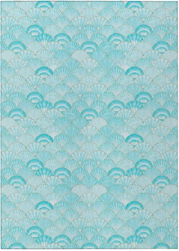 Dalyn Rug Company Seabreeze Teal 8'x10' Style 5 Area Rug