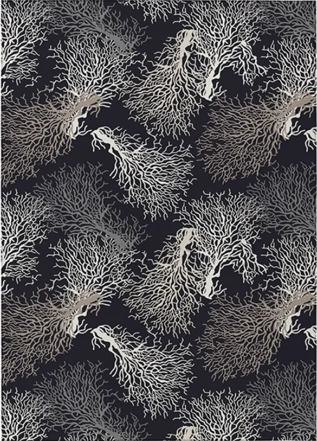 Dalyn Rug Company Seabreeze Black 8'x10' Style 5 Area Rug