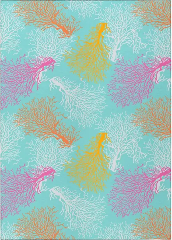Dalyn Rug Company Seabreeze Teal 8'x10' Style 4 Area Rug