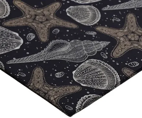 Dalyn Rug Company Seabreeze SZ4 Black 5'x8' Area Rug