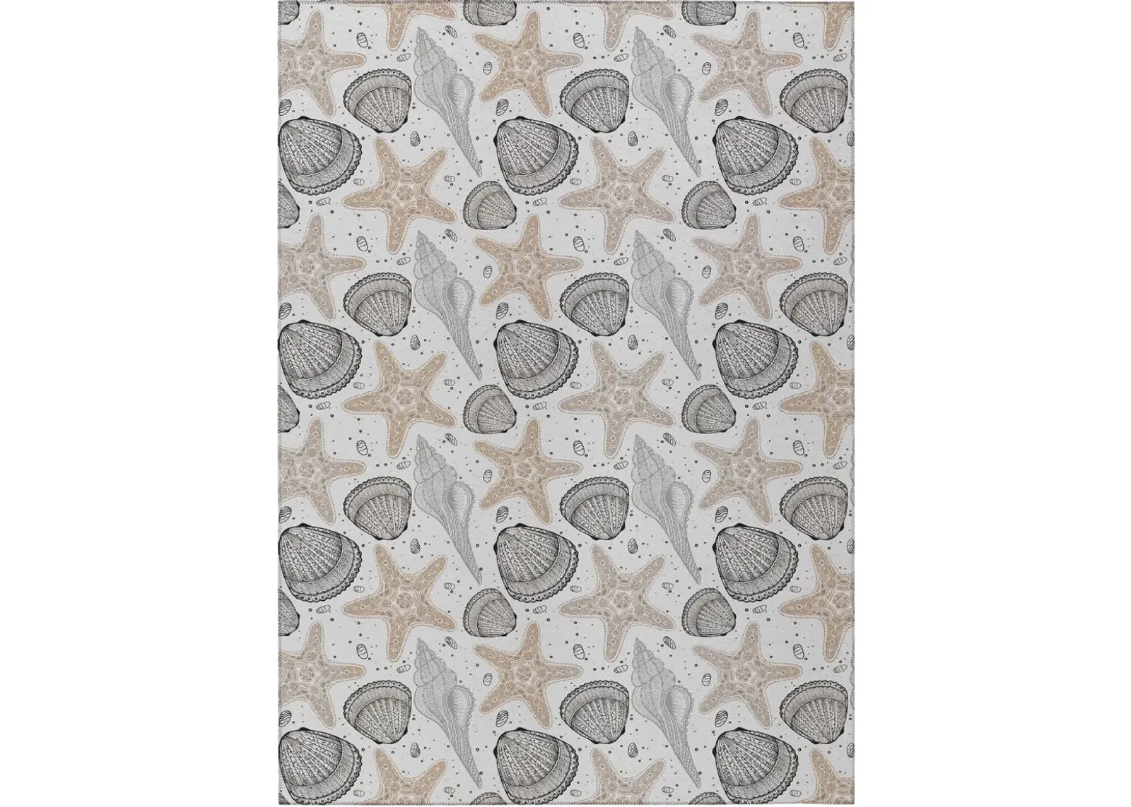 Dalyn Rug Company Seabreeze Silver 5'x8' Style 1 Area Rug