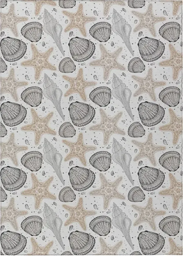 Dalyn Rug Company Seabreeze Silver 8'x10' Style 1 Area Rug