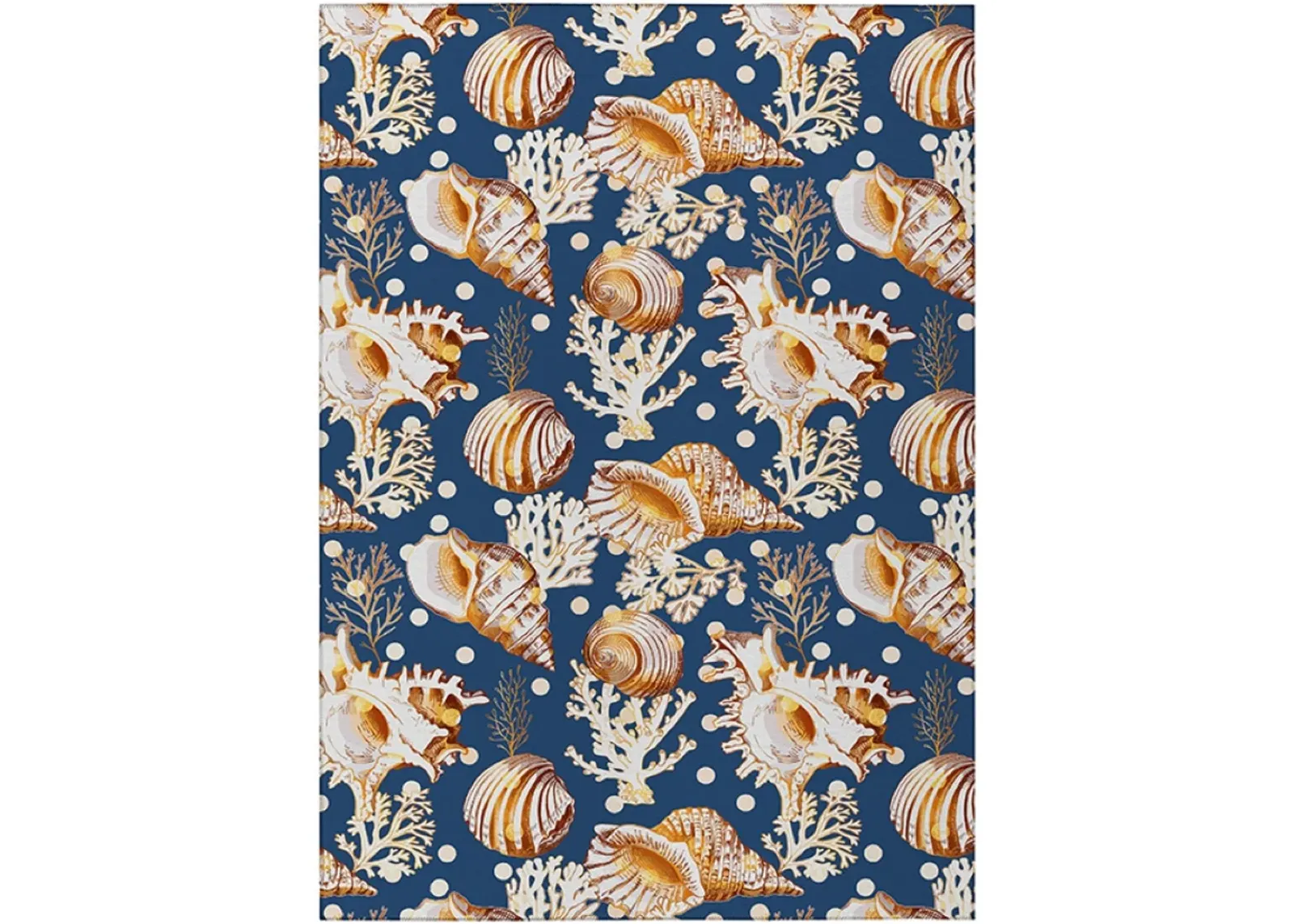 Dalyn Rug Company Seabreeze Navy 8'x10' Style 1 Area Rug