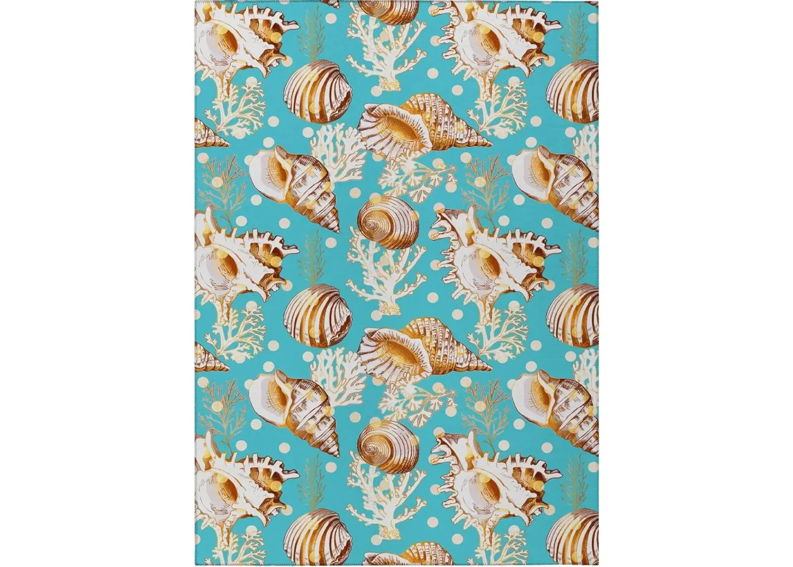 Dalyn Rug Company Seabreeze Teal 5'x8' Style 3 Area Rug