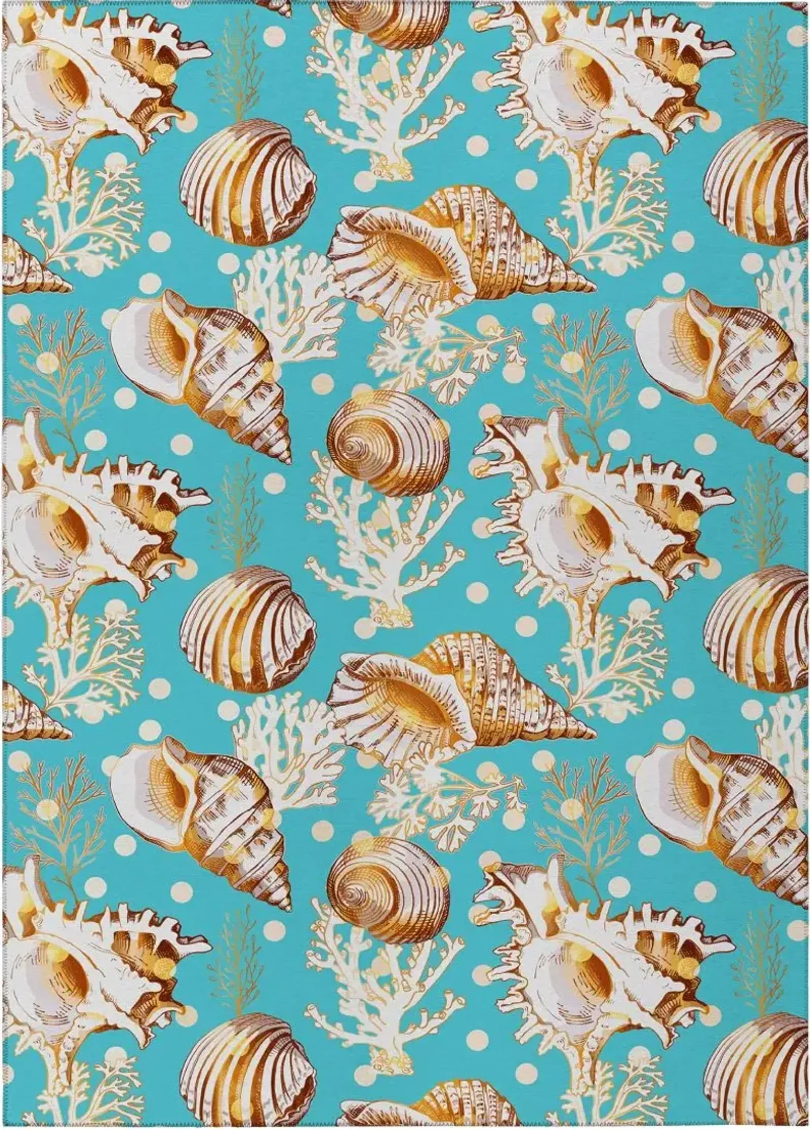 Dalyn Rug Company Seabreeze Teal 5'x8' Style 3 Area Rug