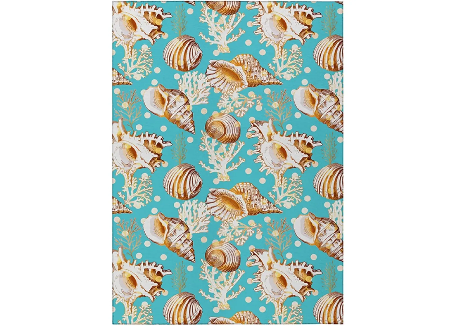 Dalyn Rug Company Seabreeze Teal 8'x10' Style 1 Area Rug