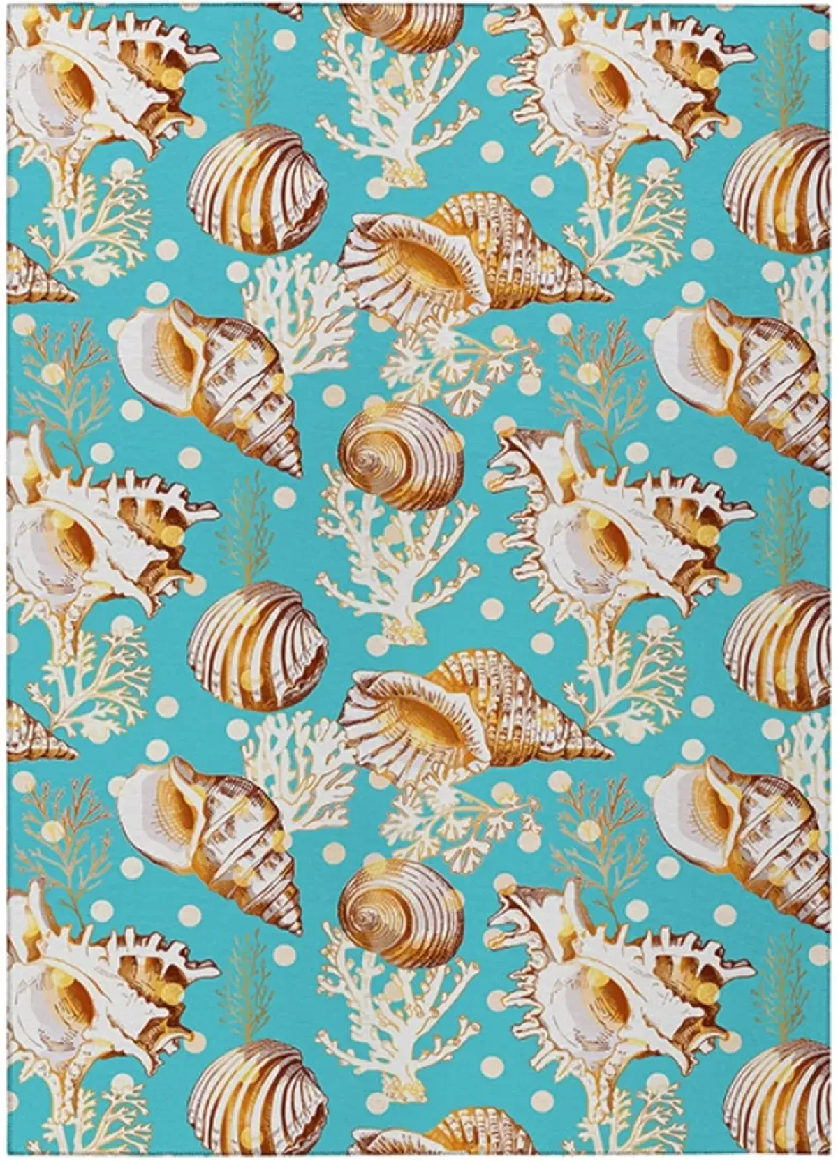 Dalyn Rug Company Seabreeze Teal 8'x10' Style 1 Area Rug