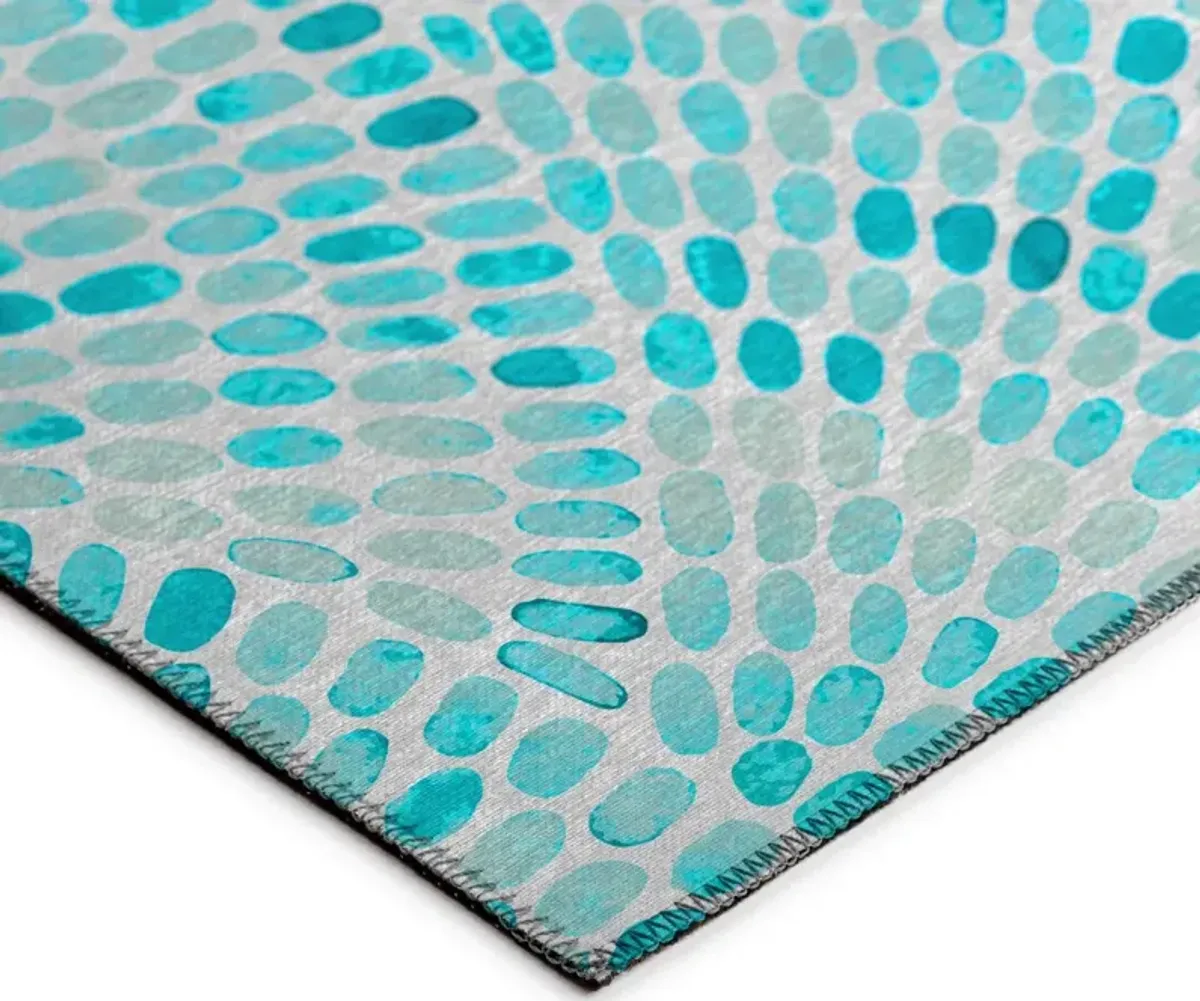 Dalyn Rug Company Seabreeze Teal 5'x8' Style 1 Area Rug