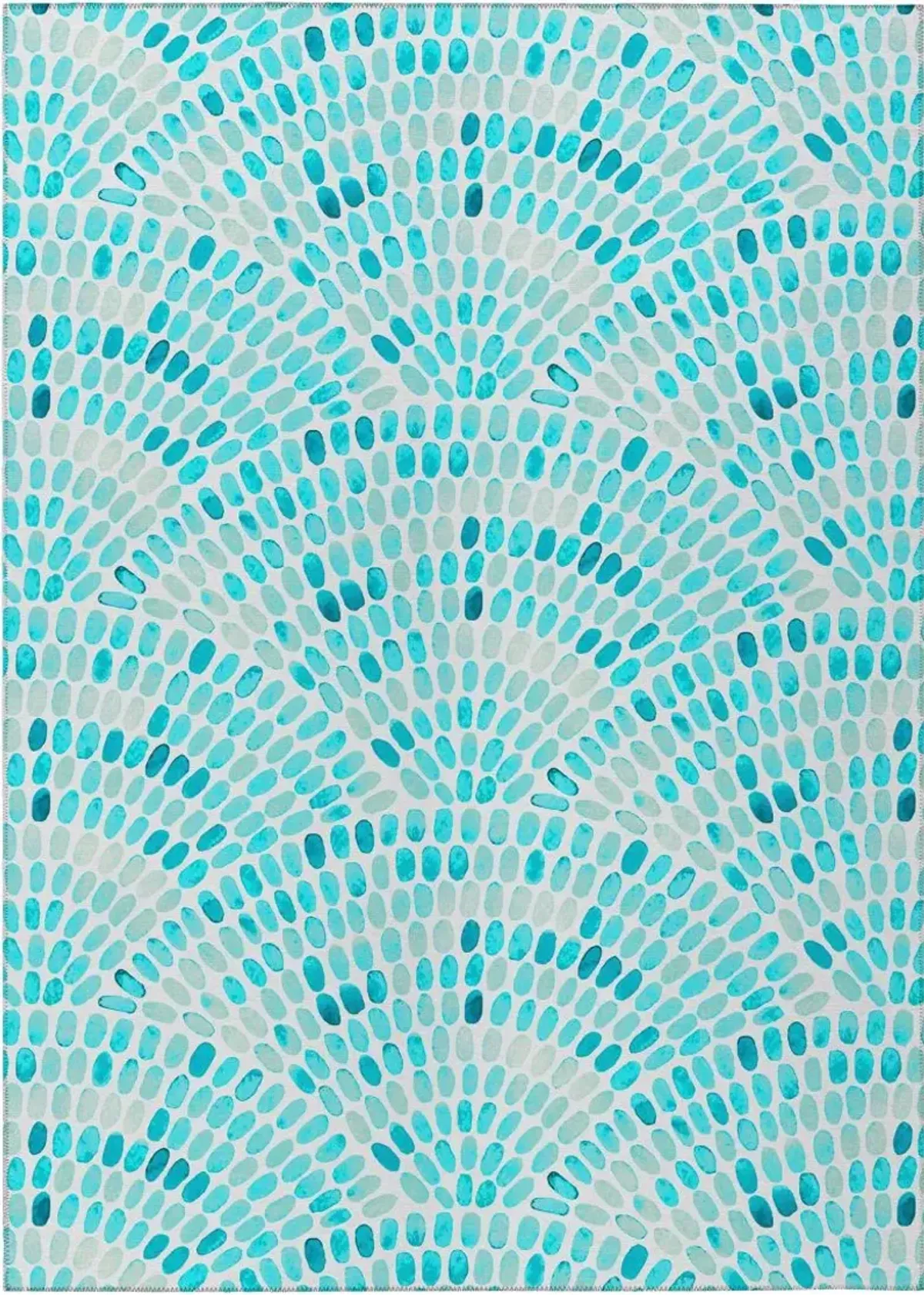 Dalyn Rug Company Seabreeze Teal 5'x8' Style 1 Area Rug