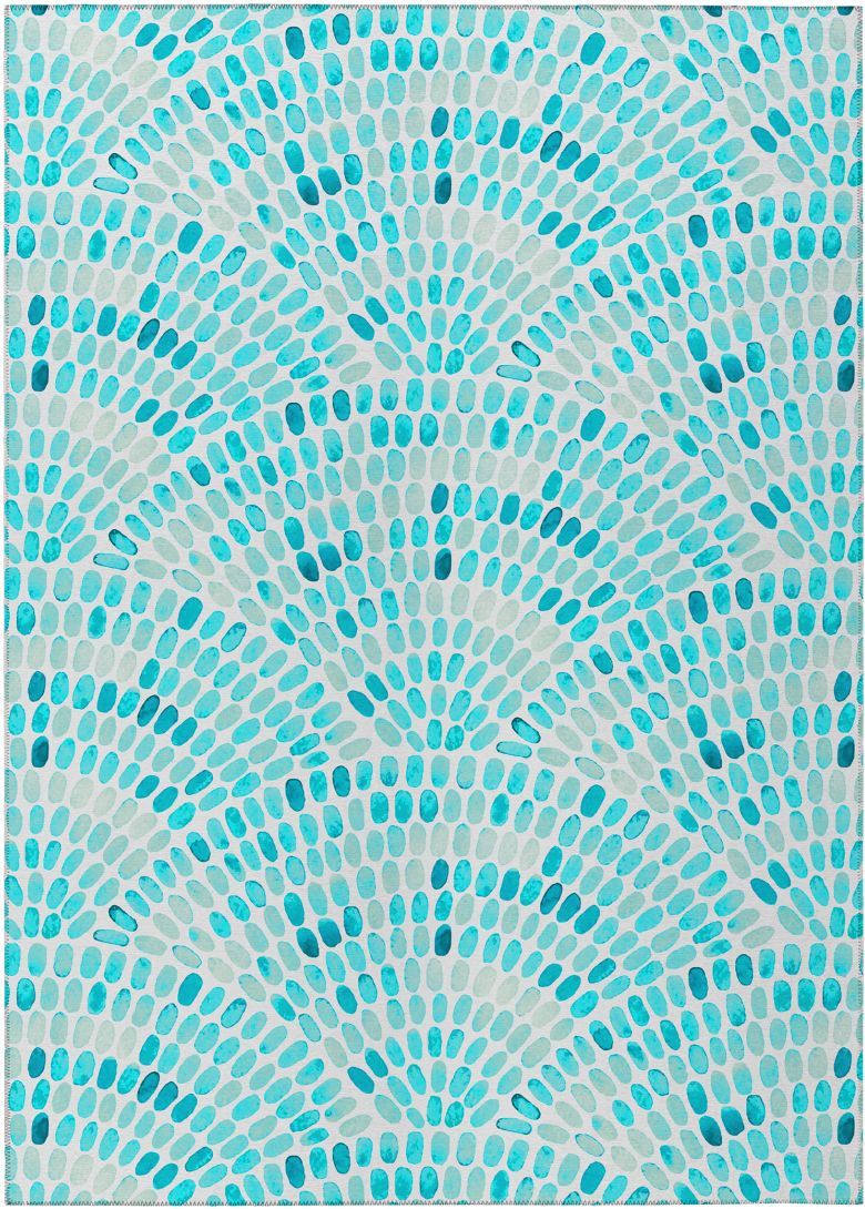 Dalyn Rug Company Seabreeze Teal 5'x8' Style 1 Area Rug