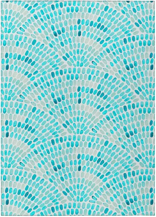 Dalyn Rug Company Seabreeze Teal 8'x10' Style 1 Area Rug