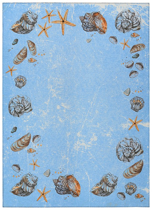 Dalyn Rug Company Seabreeze Denim 5'x8' Style 2 Area Rug