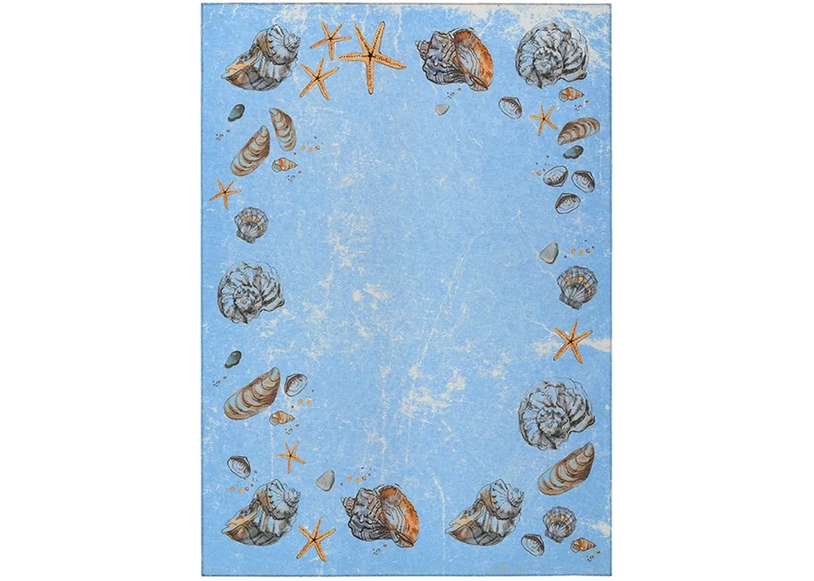 Dalyn Rug Company Seabreeze Denim 5'x8' Style 2 Area Rug