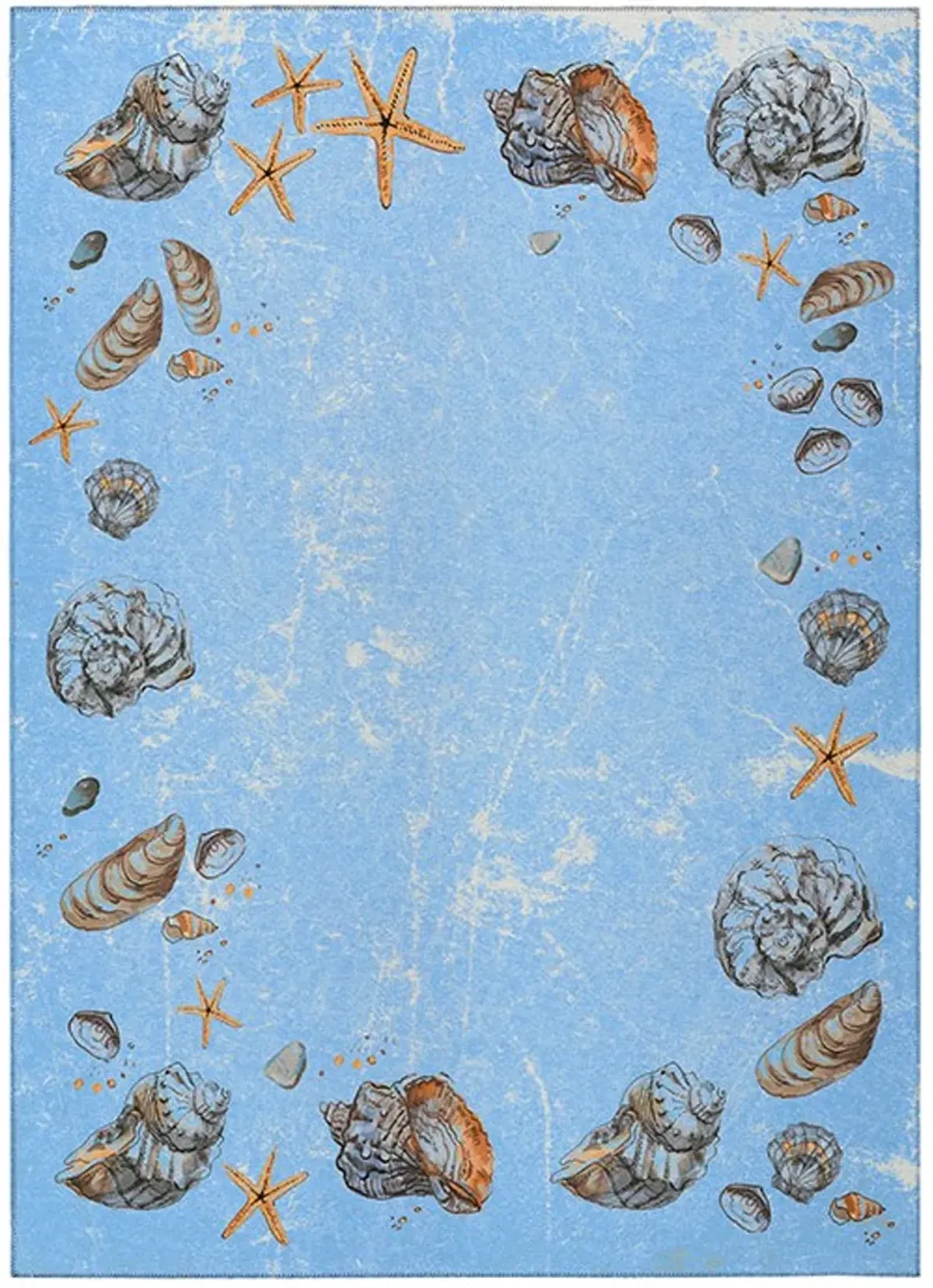 Dalyn Rug Company Seabreeze Denim 5'x8' Style 2 Area Rug