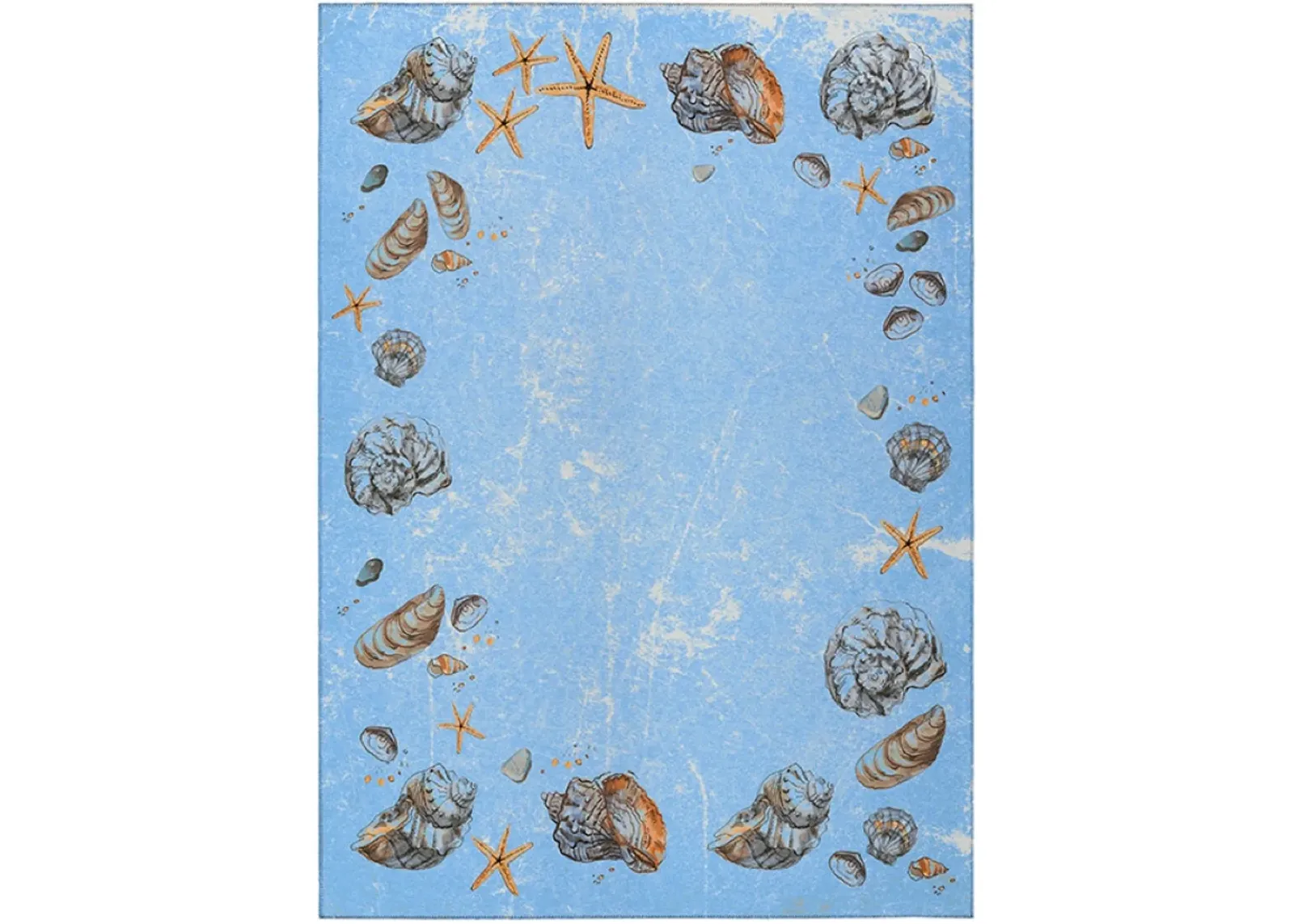 Dalyn Rug Company Seabreeze Denim 8'x10' Style 1 Area Rug