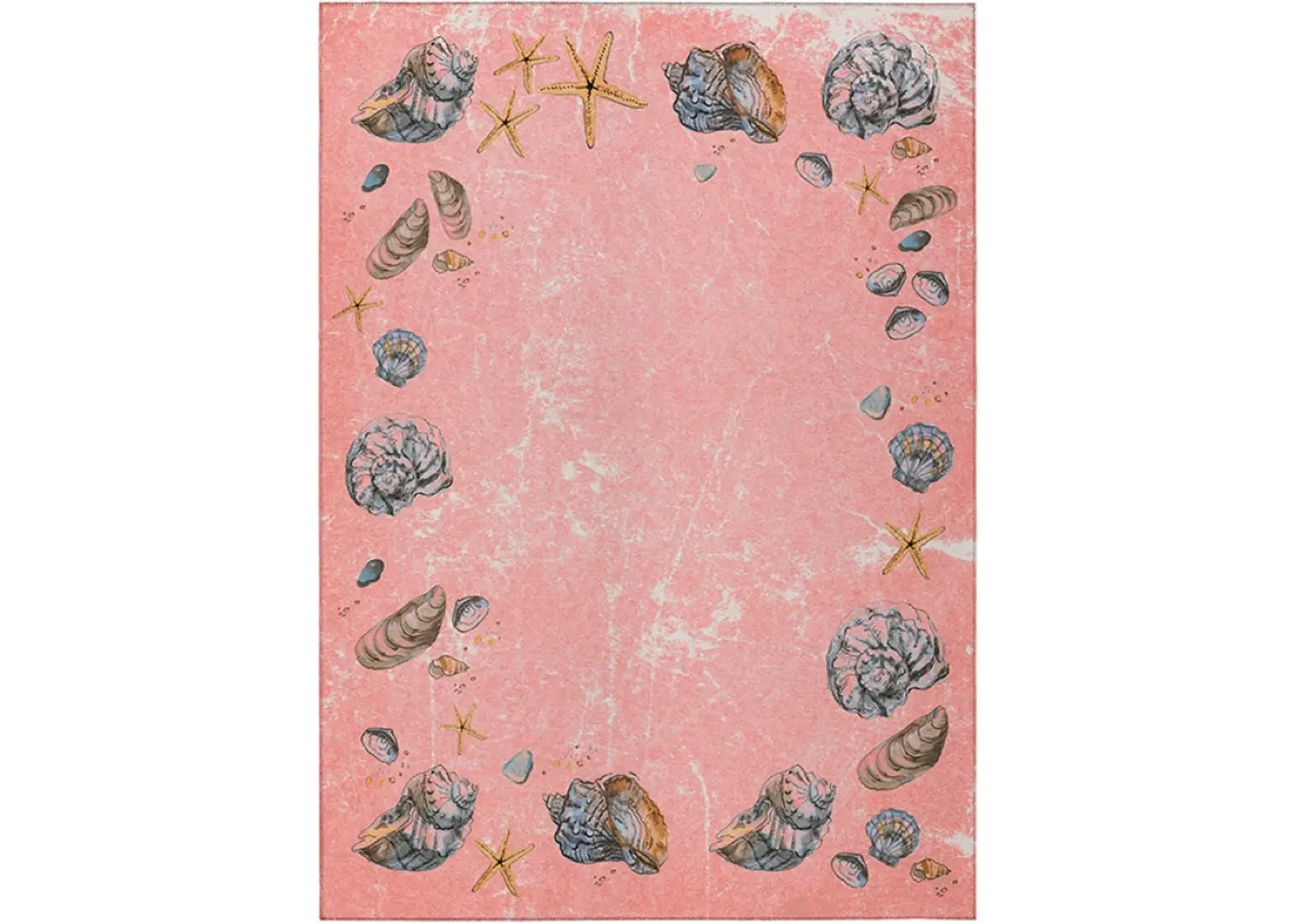 Dalyn Rug Company Seabreeze Salmon 8'x10' Style 3 Area Rug