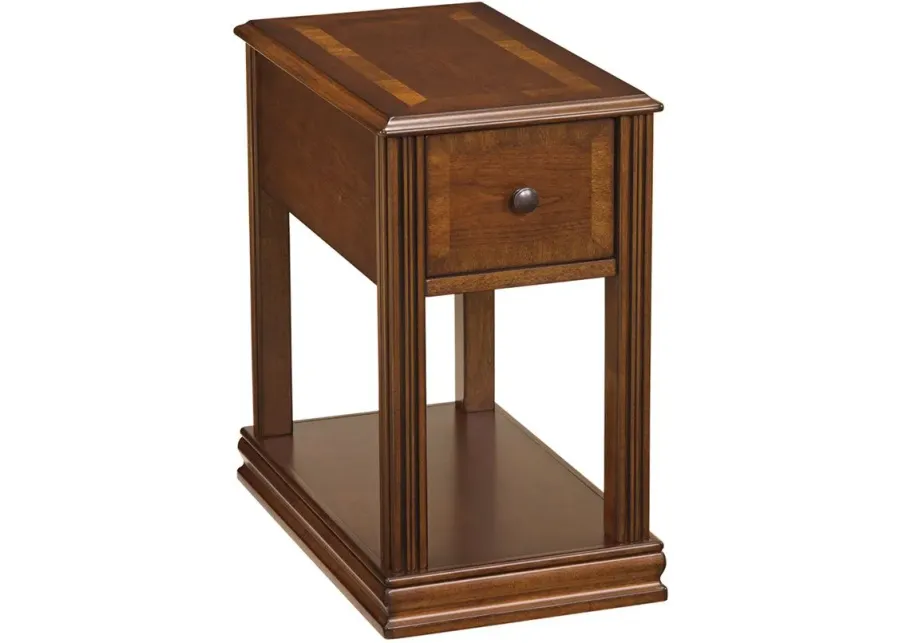 Signature Design by Ashley® Breegin Brown Chair Side End Table