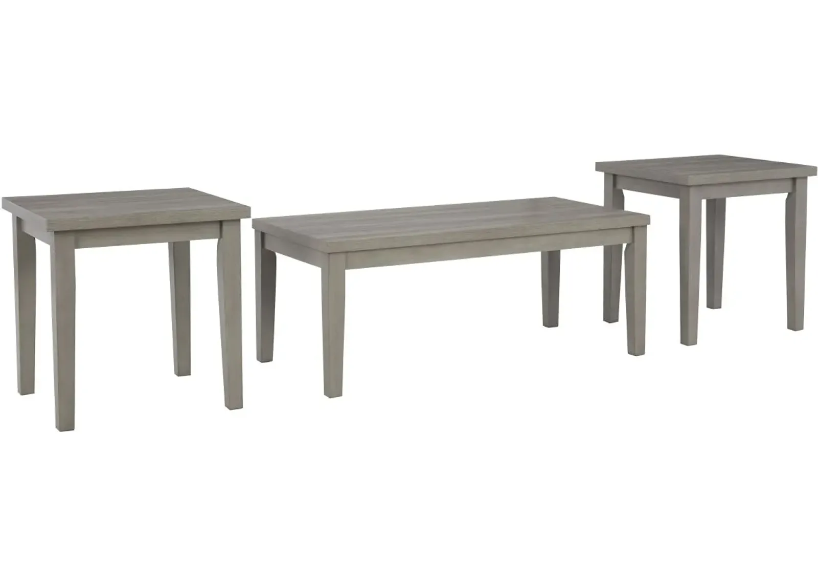 Signature Design by Ashley® Loratti 3 Piece Gray Occasional Table Set