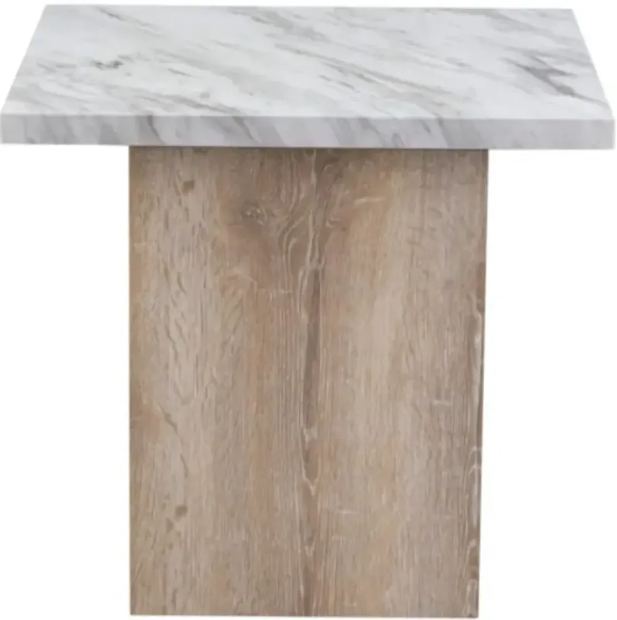 Global Furniture USA T02 Natural/White End Table