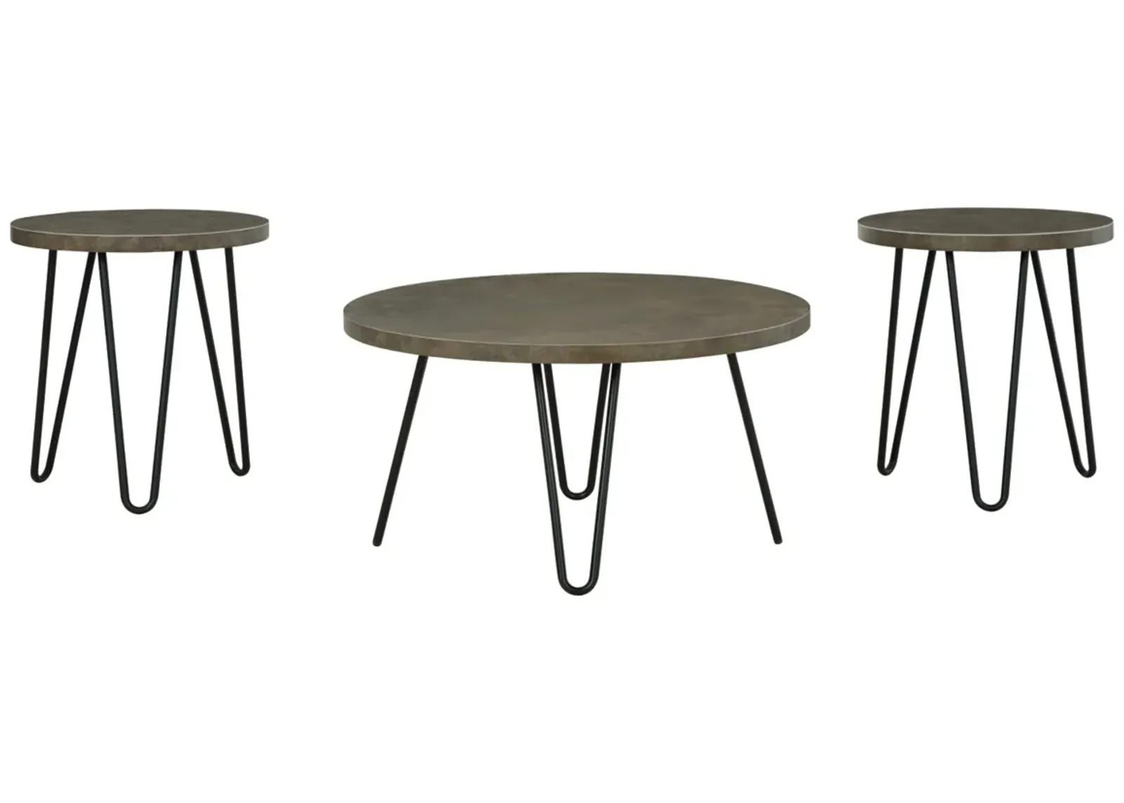 Signature Design by Ashley® Hadasky 3-Piece Two-Tone Occasional Table Set