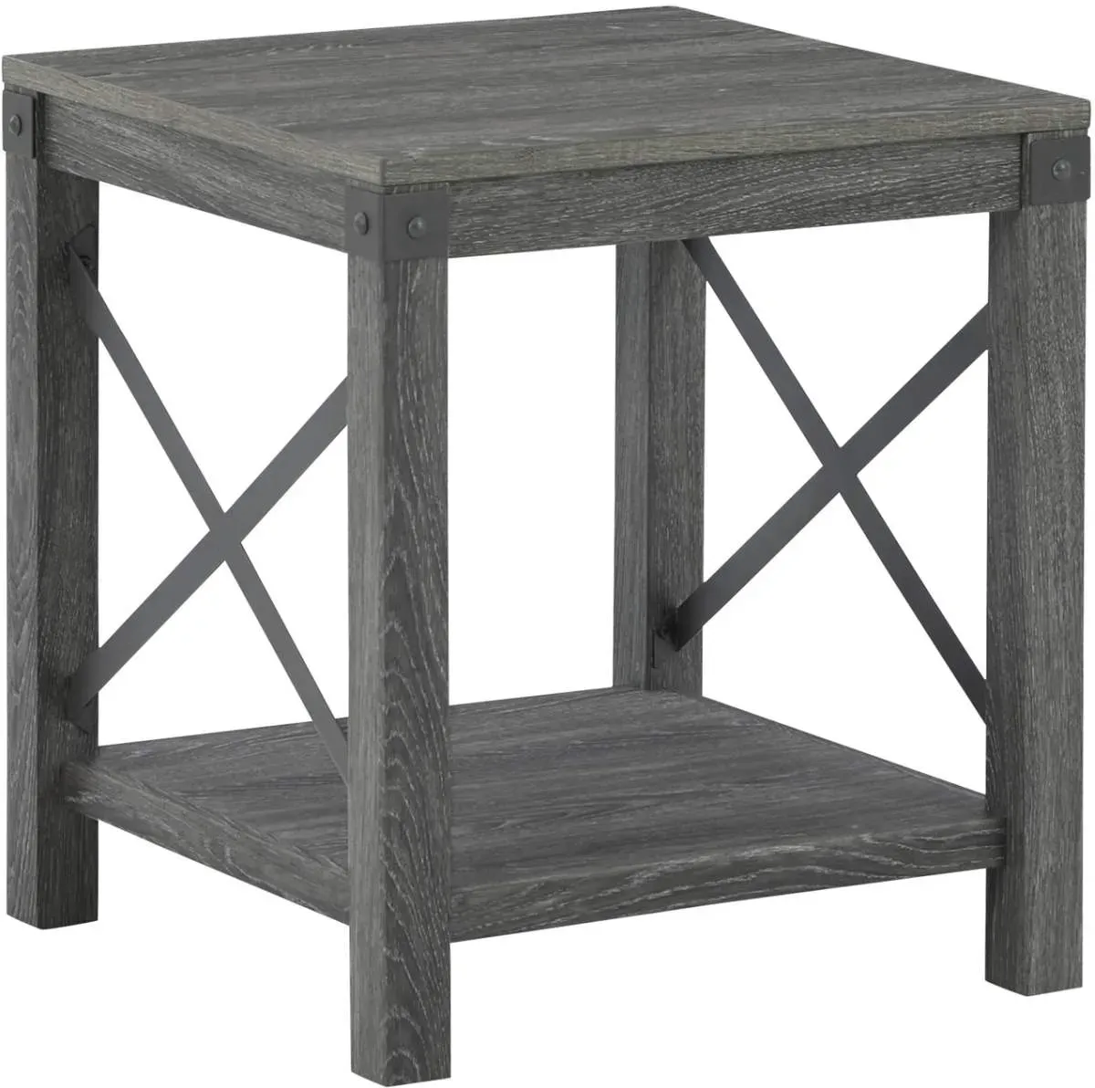 Signature Design by Ashley® Freedan Grayish Brown End Table