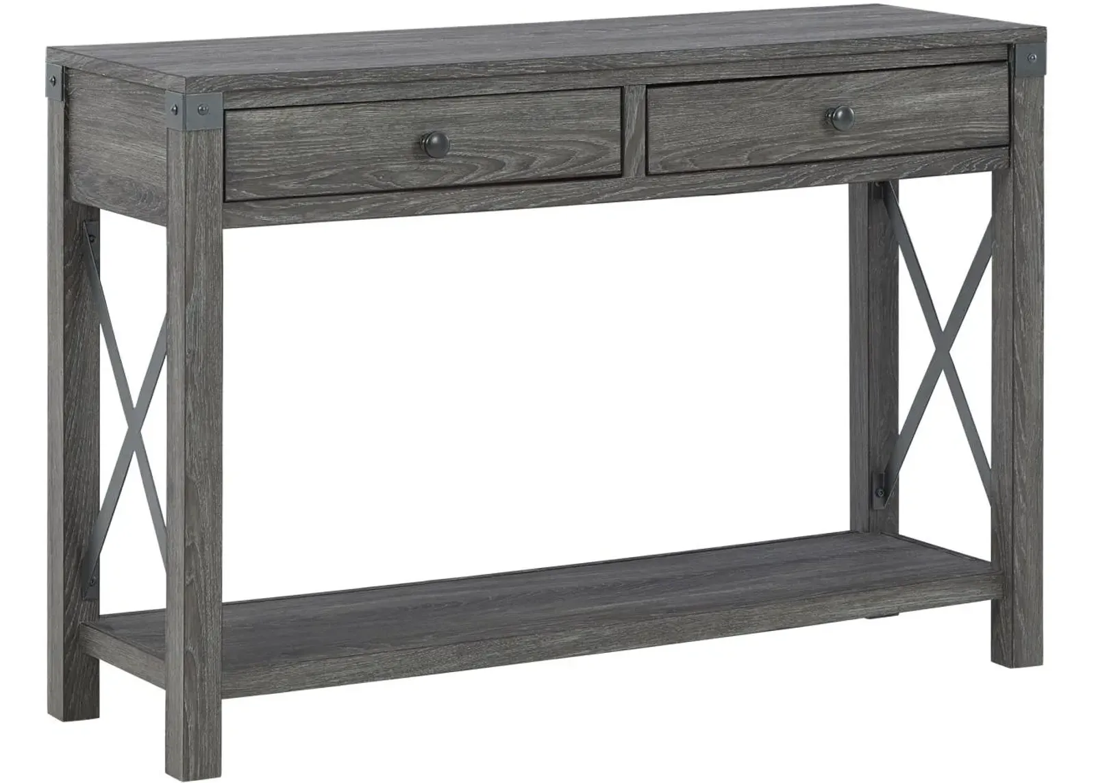 Signature Design by Ashley® Freedan Grayish Brown Console Sofa Table