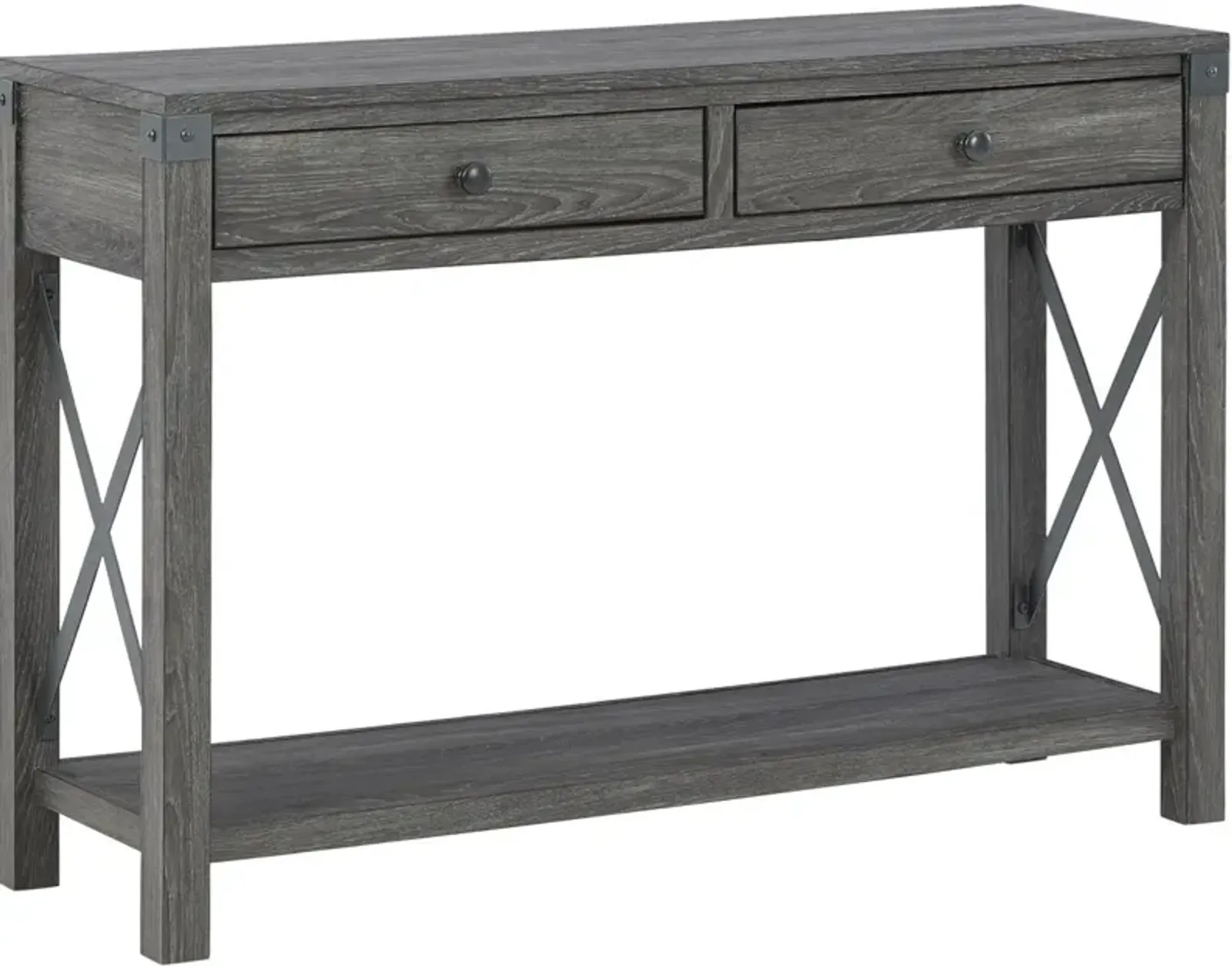 Signature Design by Ashley® Freedan Grayish Brown Console Sofa Table