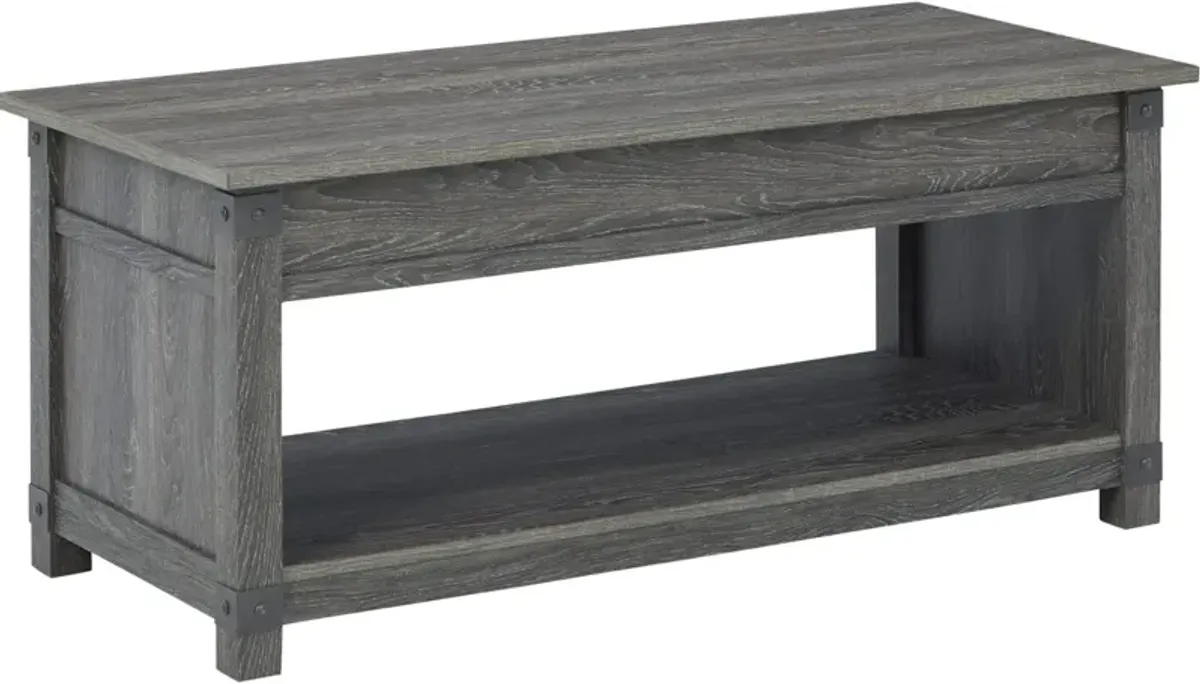 Signature Design by Ashley® Freedan Grayish Brown Coffee Table