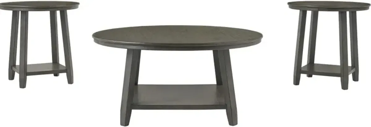 Signature Design by Ashley® Caitbrook 3-Piece Gray Occasional Tables