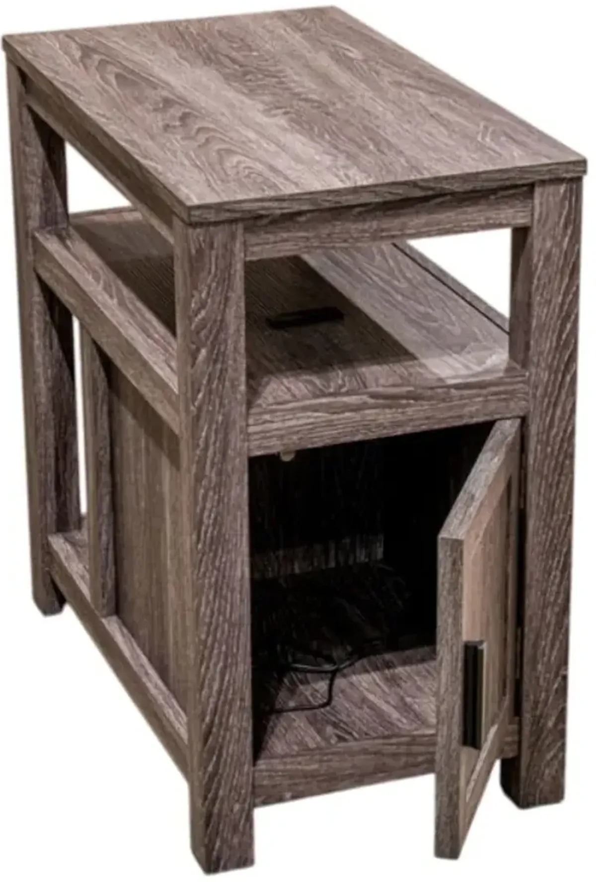 Signature Design by Ashley® Fendenmore Weathered Gray End Table