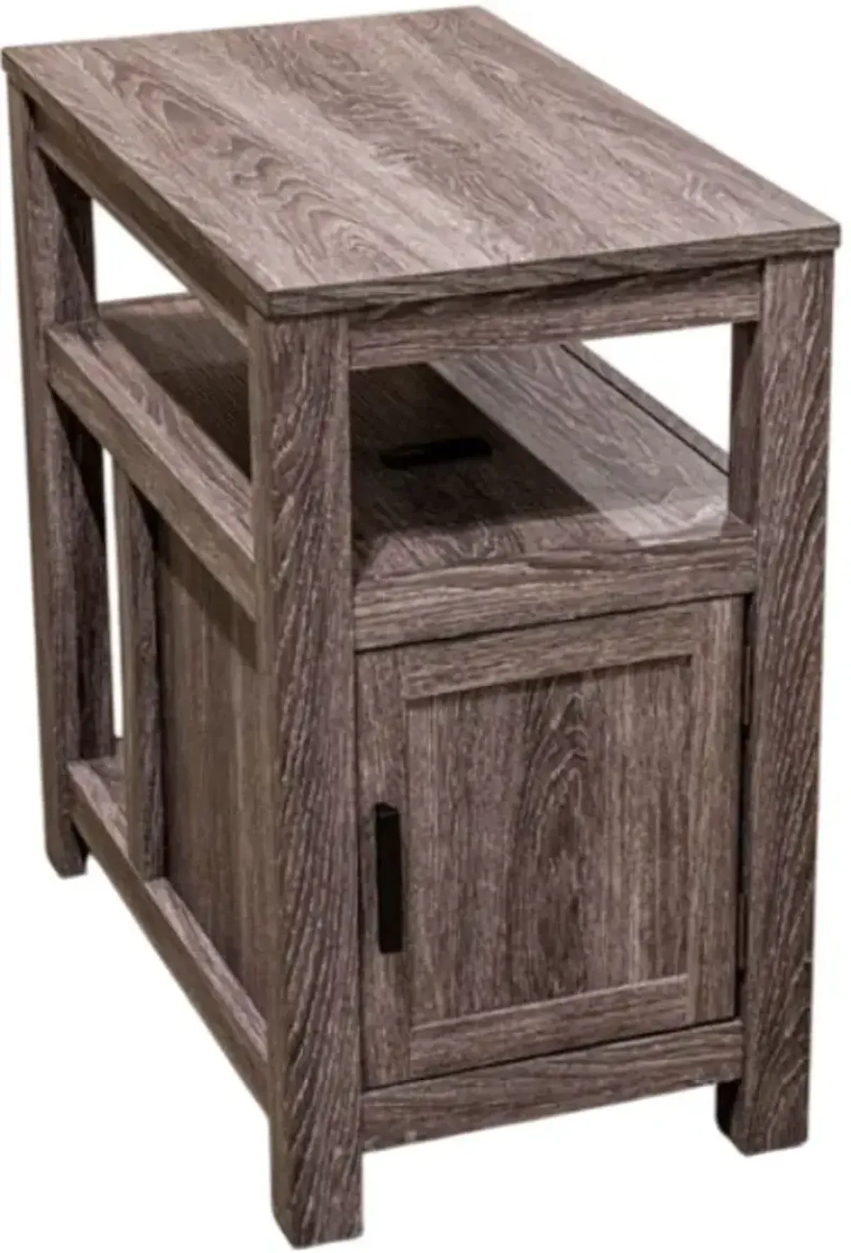 Signature Design by Ashley® Fendenmore Weathered Gray End Table
