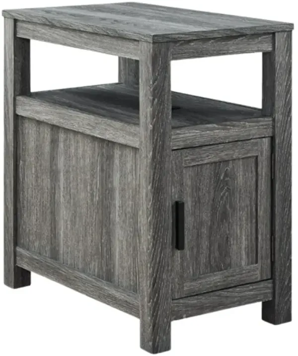 Signature Design by Ashley® Fendenmore Weathered Gray End Table