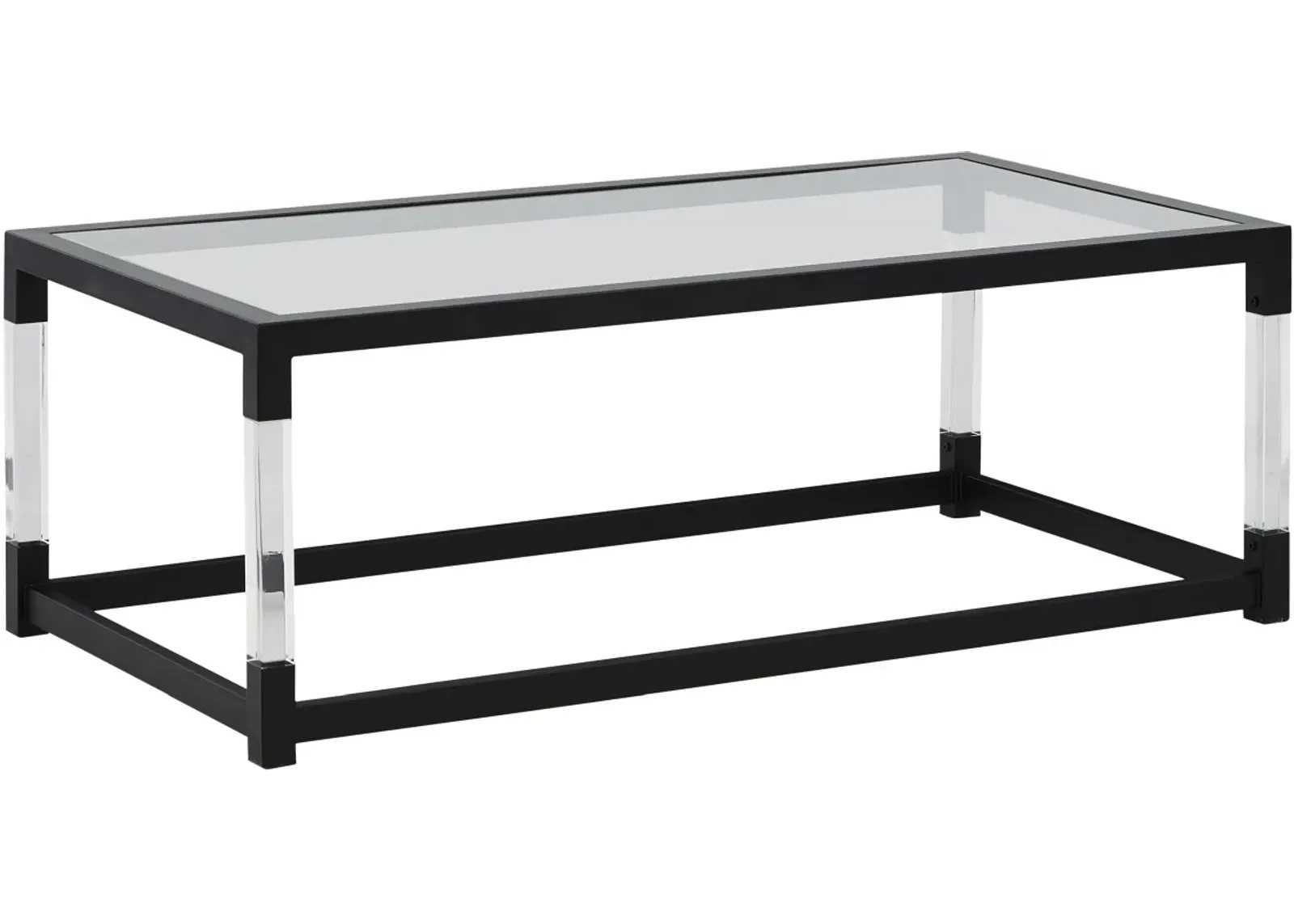 Signature Design by Ashley® Nallynx Metallic Gray Coffee Table