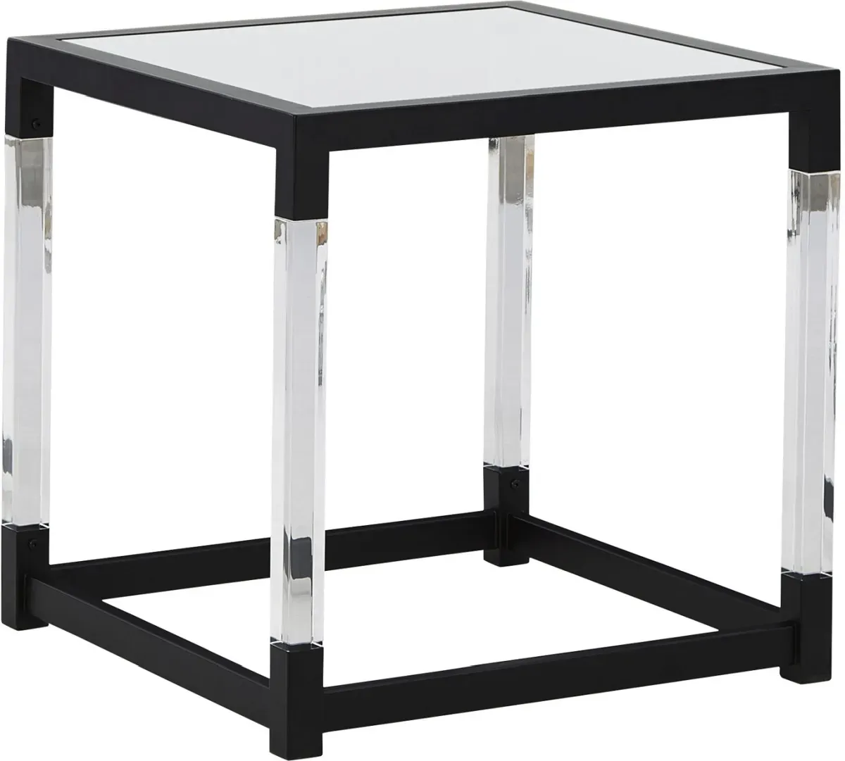 Signature Design by Ashley® Nallynx Metallic Gray End Table