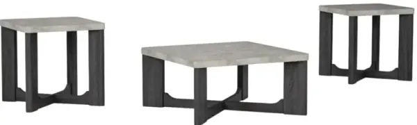 Signature Design by Ashley® Sharstorm 3-Piece Gray Occaional Table Set