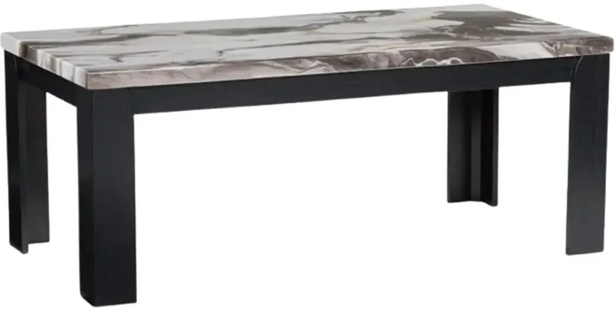 Signature Design by Ashley® Jazmore 3-Piece Beige/Gray Occasional Table Set with Dark Brown Base
