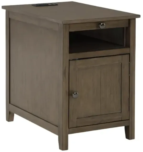 Signature Design by Ashley® Treytown Grayish Brown Chairside End Table
