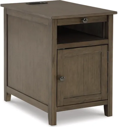 Signature Design by Ashley® Treytown Grayish Brown End Table