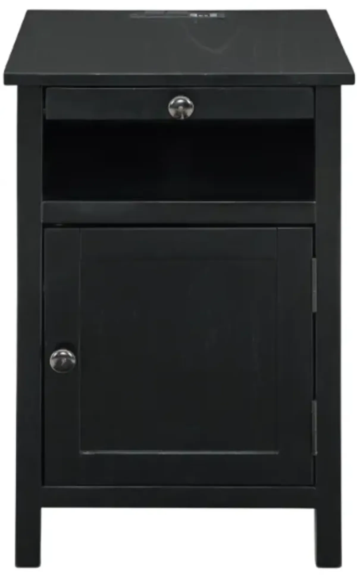 Signature Design by Ashley® Treytown Black Chairside End Table