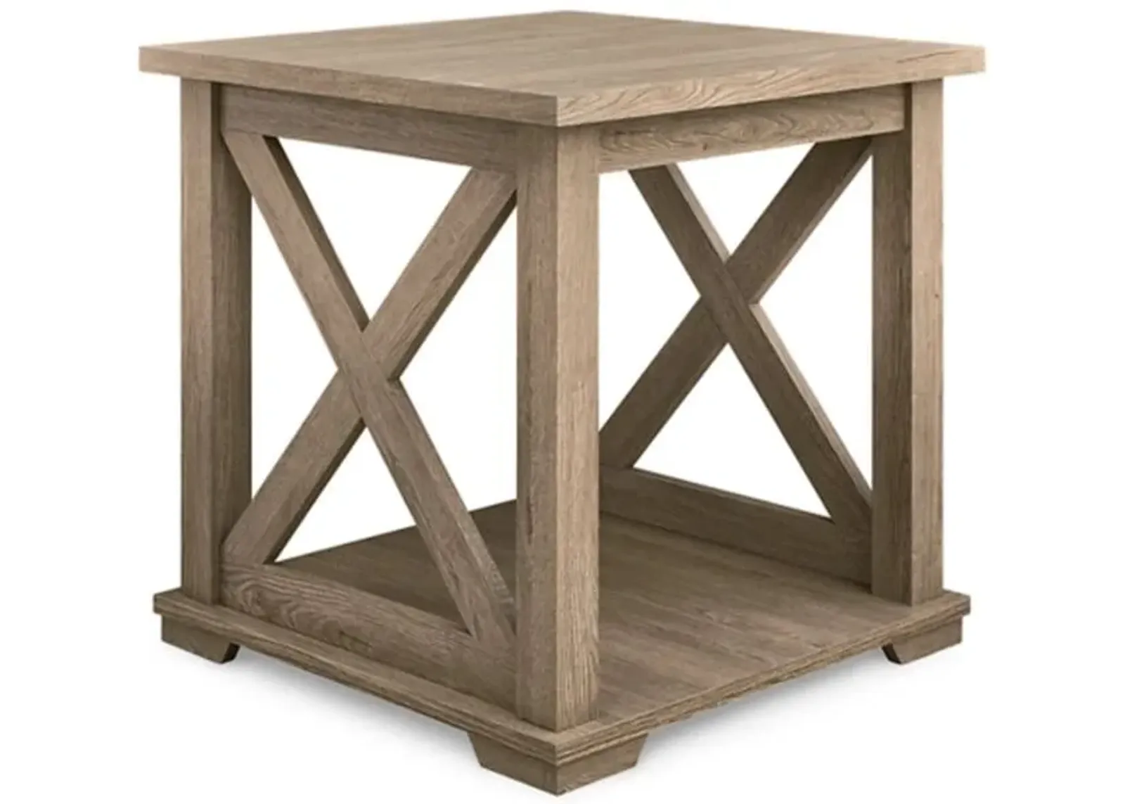 Signature Design by Ashley® Elmferd Light Brown End Table