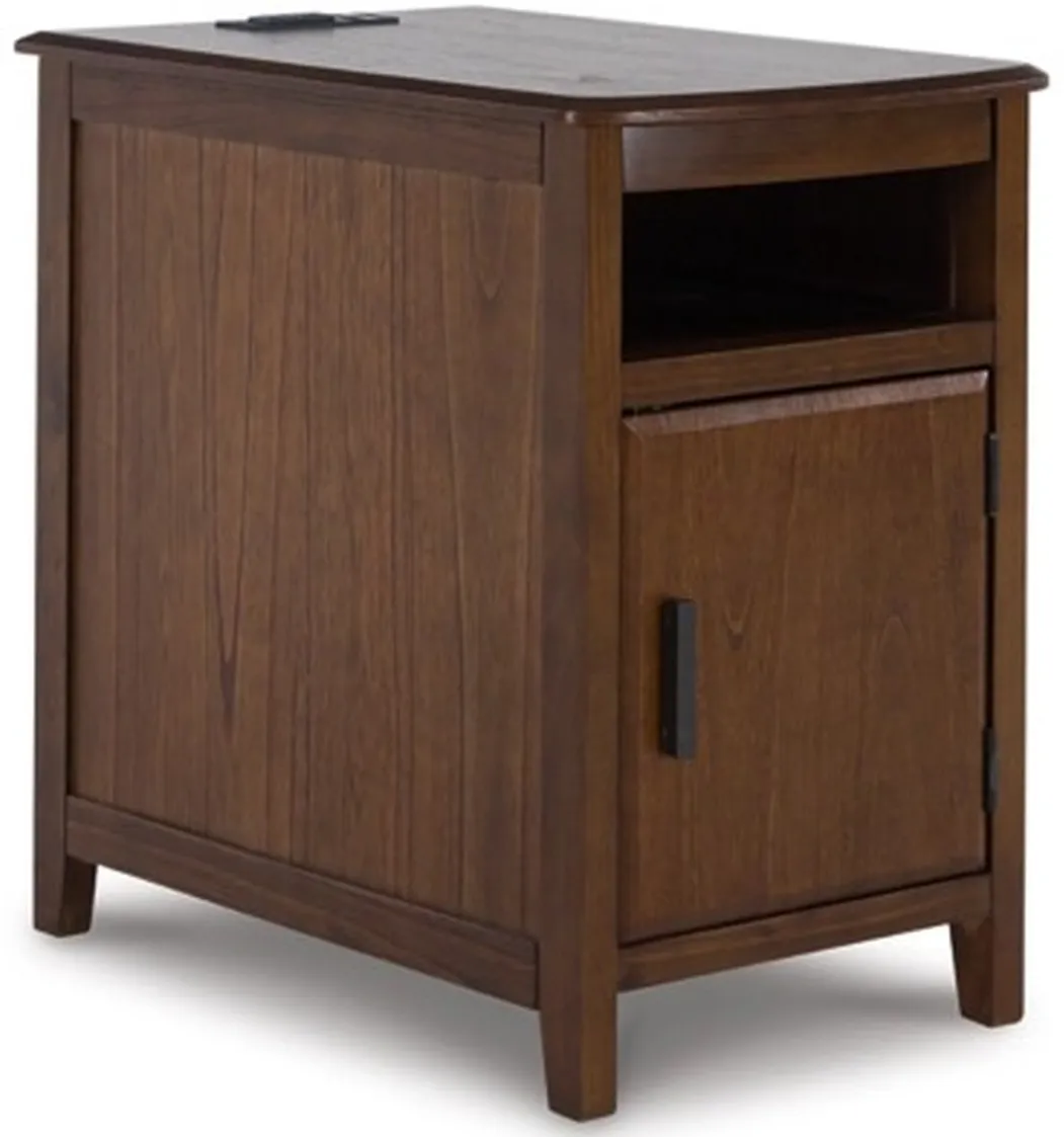 Signature Design by Ashley® Devonsted Brown Chairside End Table