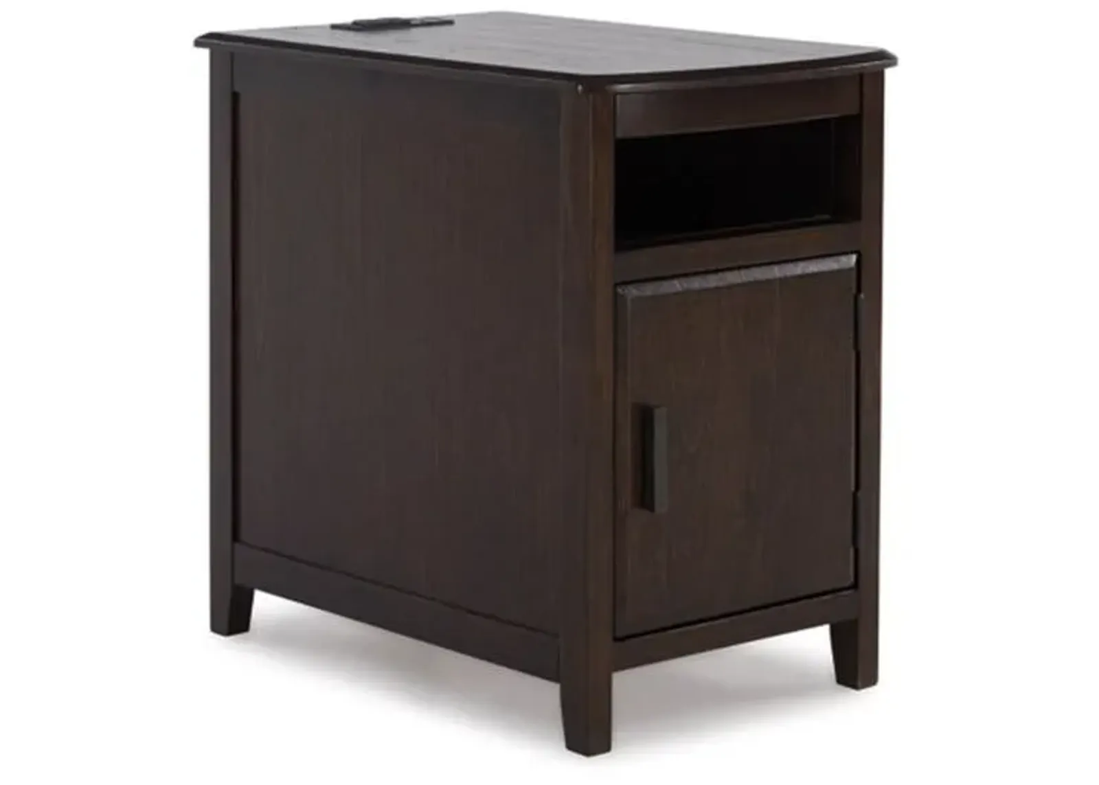 Signature Design by Ashley® Devonsted Dark Brown Chairside End Table