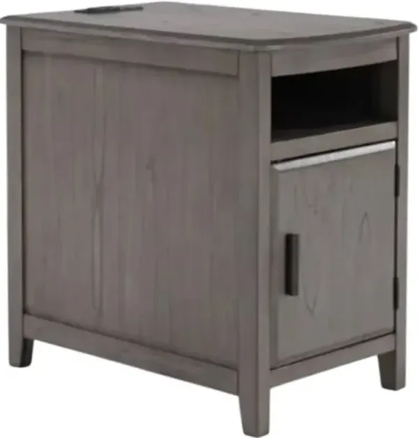 Signature Design by Ashley® Devonsted Gray Chairside End Table